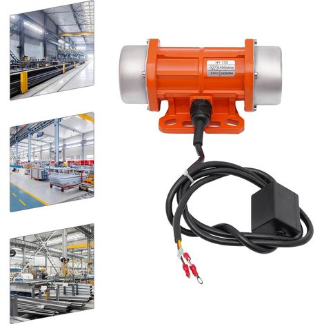 Moteur vibrant, Puissance 100W, Tension 220V, Vitesse 3000 RPM, Courant 0.45A, Niveau de protection IP65 (1/5)