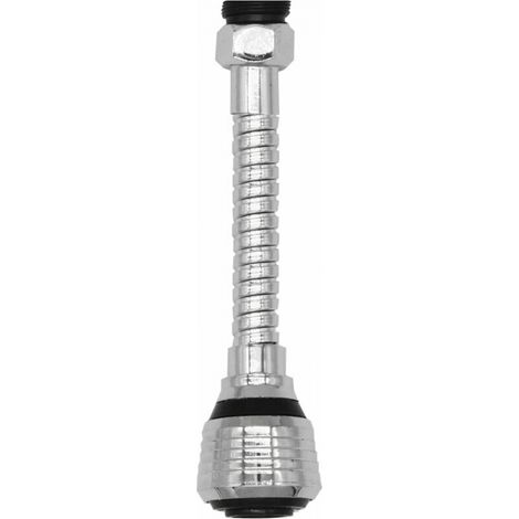 Aireador de grifo flexible - 15,5 cm - - Compatible con roscas M22 / M24 (1/5)