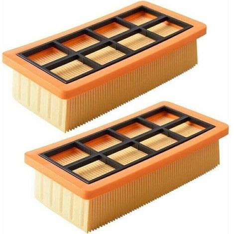 Lot de 2 Filtres de Remplacement pour Aspirateur Kärcher AD3.000, AD3.200, AD4 (1/4)