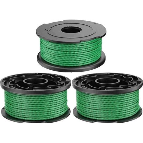 Black & Decker A6486/GL7033/GL8033/GL9035 Compatible Wire Spool - 2.0mm, 20ft, 3 Pack (1/5)