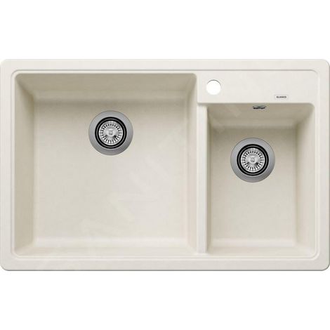 Blanco Legra 8 - Évier en silgranit, 780x500 mm, blanc doux 527089 (1/2)