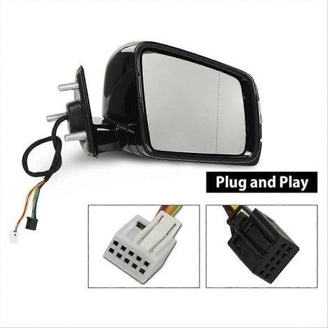 Rétroviseur extérieur droit pour Mercedes-Benz Classe ML ML63 ML350 W164 X164 (modèles 2005-2011), référence : 1648104693 (1/5)
