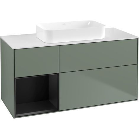 Villeroy & Boch F701PDGM Armoire sous-lavabo Finion F70 (1/2)