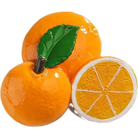Fruit Magnet - Resin 3D Fruit Shape Refrigerator Magnet - for Fridge Office Kitchen Decoration - 6 x 4 cm - 1 Piece (1/5)