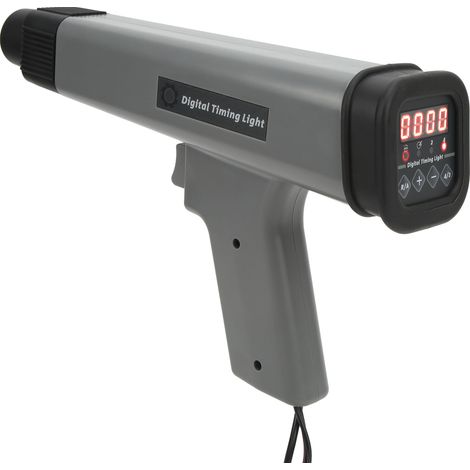 Lampe de synchronisation moteur numérique à flash stroboscopique inductif 12V pour réglage d'allumage auto, moto et bateau (1/5)