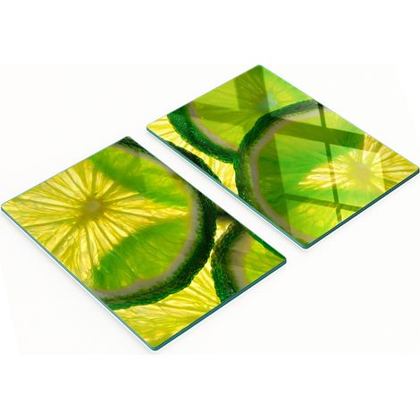 Pannelli decorativi multifunzionali in vetro con stampa a lime, 2x40x52 cm (1/5)