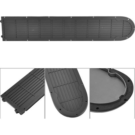 Couvercle de protection antidérapant pour batterie Xiaomi M365, en plastique noir durable