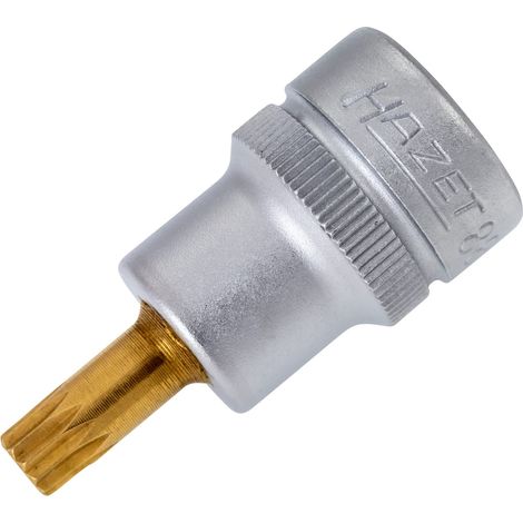 Hazet Schraubendreher-Steckschlüsseleinsatz 8808-6, 3/8 (10 mm) Vierkant hohl, Innen Vielzahn Profil XZN, SW M6 (1/3)