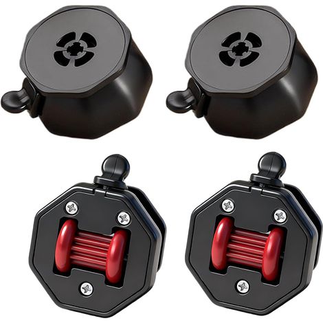 Ruedas industriales giratorias de 360° con freno, para oficinas, garajes, almacenes y suelos de trabajo.