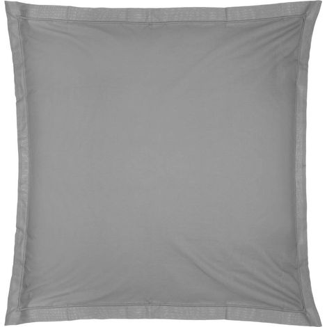 Fodera per cuscino in cotone grigio 63x63cm - Atmosphera créateur d'intérieur