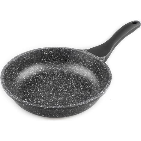 Schwarze Induktionsbratpfanne Supreme Stone, 18 cm