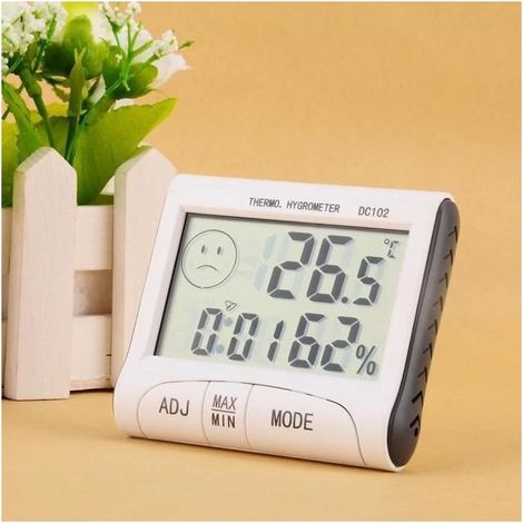 Thermometer indoor - MOO - DC102 - Digital - LCD - Without wire (1/4)