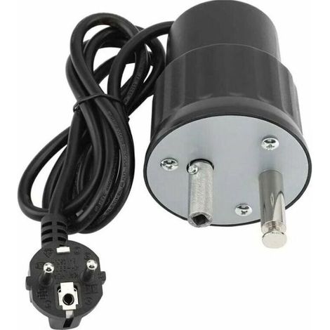 Moteur Tourne Broche - Aluminium - 220 V - 4 W - 1 Rpm / 3 Rpm - Pour Barbecue Extérieur - 1 Pièce (1/5)