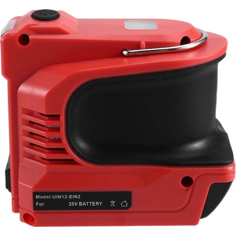 Convertisseur/onduleur 220 W pour batterie Li-ion Einhell 18 V avec éclairage LED et prise UE (1/5)