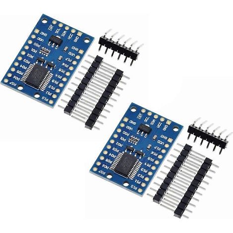 2 Stück PCF8575 IO-Expander-Modul I2C auf 16 IO Digitales Ein-/Ausgangs-Erweiterungsboard für Arduino IIC (1/5)