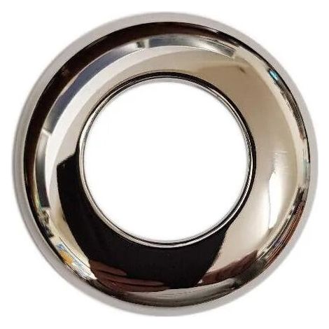 Rosace laiton chromé diamètre 65 mm, épaisseur 15 mm, passage 32 mm - Rosace laiton chromé diamètre 65 mm, épaisseur 15 mm, passage 32 mm (1/3)