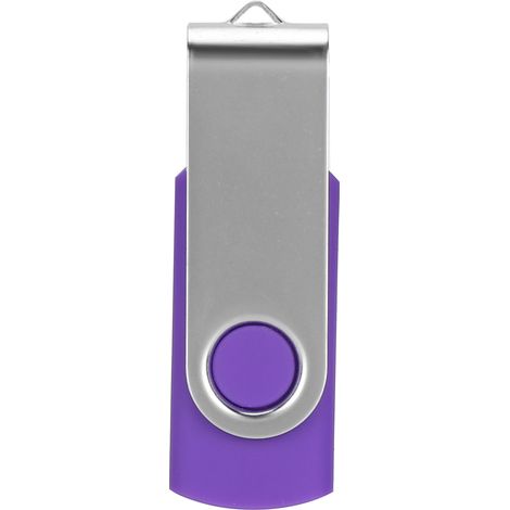 16 GB USB-Stick in Candy-Lila, drehbar, tragbarer Speicher für PC und Tablet (1/5)