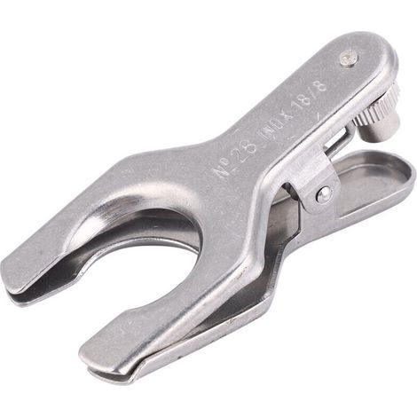 Pince de laboratoire en acier inoxydable pour tubes en verre - Outils de laboratoire (1/5)