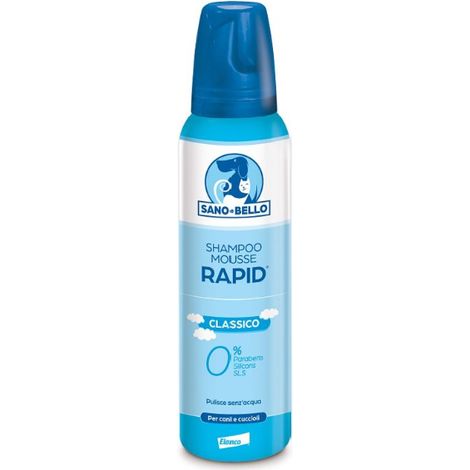 Elanco Shampoo Mousse Cani e Cuccioli  - Elanco Shampoo Mousse Cani e Cuccioli - Rapid Classico 300 ml (1/5)