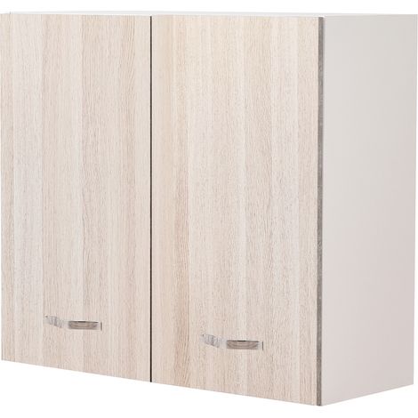 Pensile da Cucina Scolapiatti Sistema Raccogli Gocce Mobile Colore Olmo (1/5)