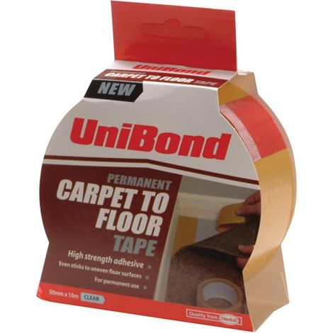 Unibond Carpet Tape Permanent 50mm x 10m (1/3)