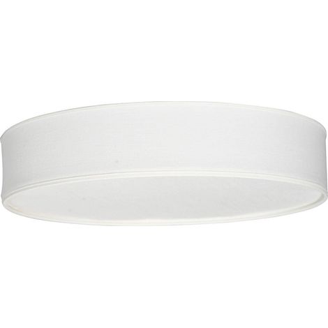 Belid Soft - Plafonnier LED à 1 Lumière, Lin Blanc, E27