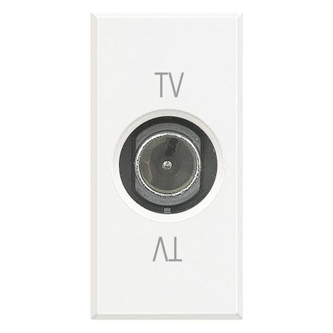 Presa TV passante serie Axolute per distribuzione segnale digitale BTIHD4202P