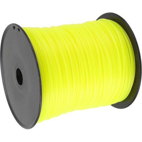 Fil de coupe nylon robuste 3mm pour débroussailleuse, bobine de rechange 300m/328.08yd compatible Husqvarna tondeuse à gazon. (1/5)