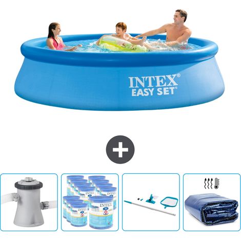 Intex Piscine Easy Set Ronde - 305x76 cm - 5-pièces SCB93 (1/5)