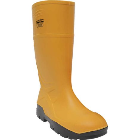 Bota de trabajo flexible Wellington PU S5 CI FO FD95 47 Amarillo