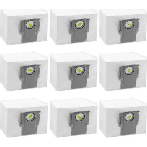 Sacchetto raccoglipolvere S7 MaxV Ultra per robot aspirapolvere Roborock S7 MaxV Ultra/S7 Pro Ultra/Q5/Q5+/Q5+ Plus/Q7/Q7+/Q7 Max/Q7 Max+, sacchetto di ricambio usa e getta di grande capacità (9 sacch (1/4)