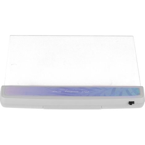 Lampe de lecture LED feuille portable, protection oculaire étudiant, panneau lumineux plat motif feuille, 2 pièces (1/5)