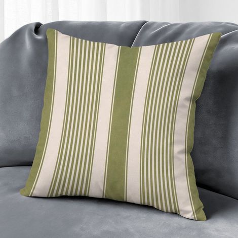 Housse de coussin carreaux été, décoration canapé intérieur,45×45cm (1/5)