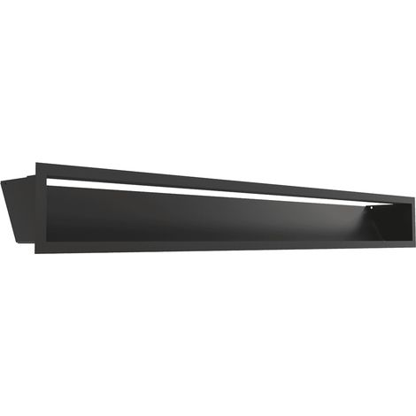 Lüftungsgitter LUFT 12x100 schwarz (1/5)