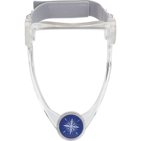 Neck support, adjustable hook and loop neck support for adult cervical neck, transparent (1/5)