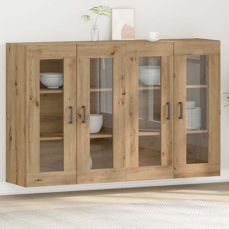 Wandschränke 2 pcs Artisan-Eiche 69,5 x 34 x 90 cm