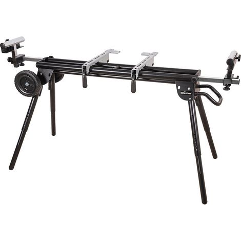 Support universel PLUS Evolution pour scie à onglet avec pieds télescopiques