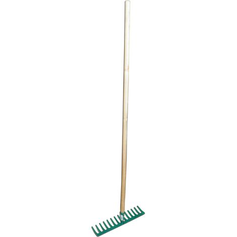 Gartenrechen mit Holzgriff und 14 Zinken R104L14T