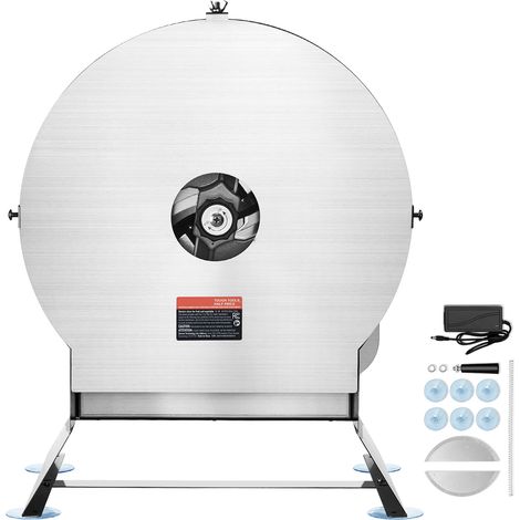 Mophorn Elektrischer Gemüseschneider, Edelstahl, umbaubar auf manuell, einstellbare Dicke 0-12 mm/0-0,5 Zoll, große Einfüllöffnung, ideal für Obst und Gemüse wie Kartoffeln und Tomaten