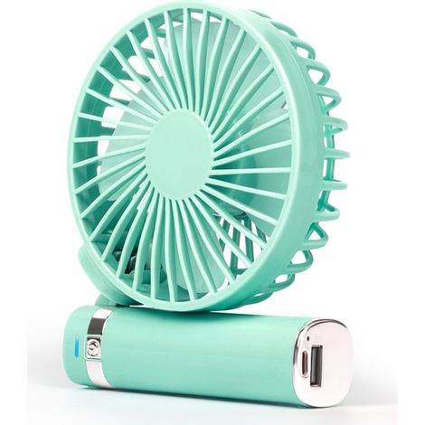 Mini ventilador de mesa portátil, enfriador de aire USB para oficina y dormitorio, 3 velocidades.