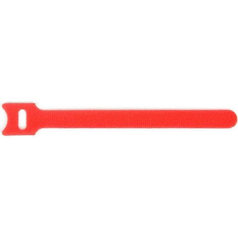 Lot de 100 attaches de câble réutilisables à scratch