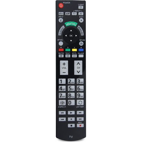 Télécommande TV Compatible avec Panasonic N2QAYB000746 (1/5)
