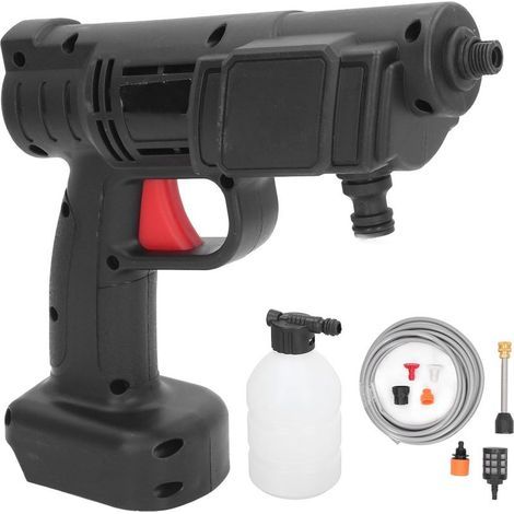 Nettoyeur sans fil à pression alimenté par batterie de laveuse électrique portative pour le jardin de voiture (1/5)
