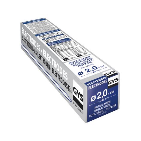 355 Elettrodi Rutili Acciaio Ø2,0 GYS- Scatola