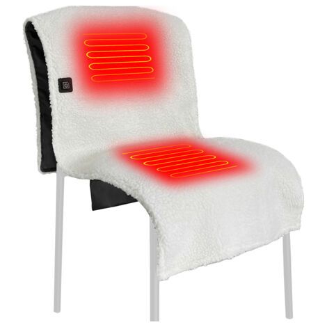 Coussin de chaise chauffant électrique Sherpa à température réglable pour chaise, canapé (1/5)