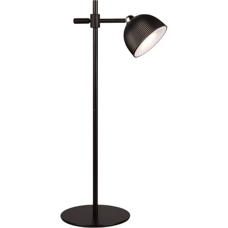 Lampada tavolo LED 3W nera con clip dimmer RL Maxima (1/5)