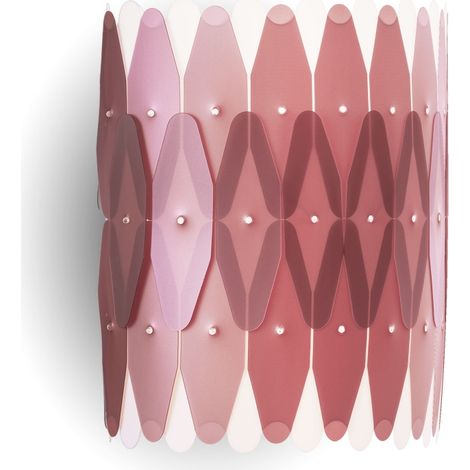 Applique Moderna Amanda Polilux ® Pink Metal 1 Luce E27 (1/2)