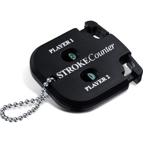 2 Joueurs Compteur de Coups Indicateur de Score de Golf 2 Chiffres Mini Compteurs de Score de Golf Carrés Compte de Golf de Buteur Pratique pour Gardien de Scores de Golf