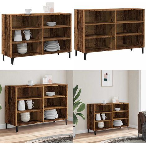 vidaXL Sideboard Altholz-Optik 103,5x35x70 cm Holzwerkstoff (1/5)