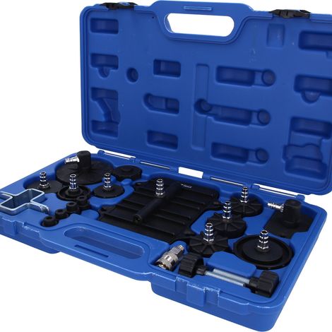 BRILLIANT TOOLS Juego de adaptadores universales para purgado de frenos 20 piezas - BT701220 (1/5)